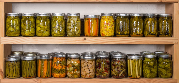 Canned vegetables