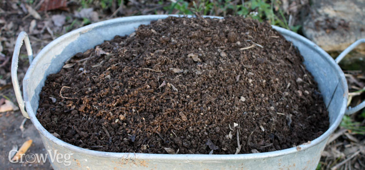 Curing compost made using hot composting methods