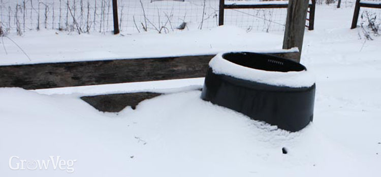 Composting in winter