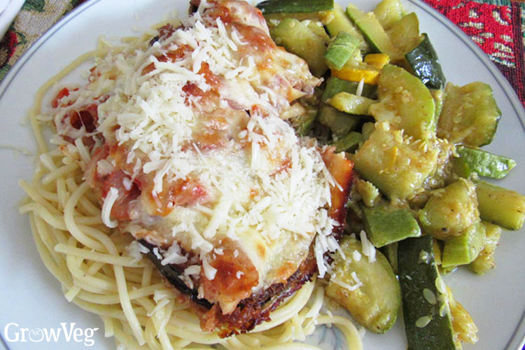 Eggplant parmesan