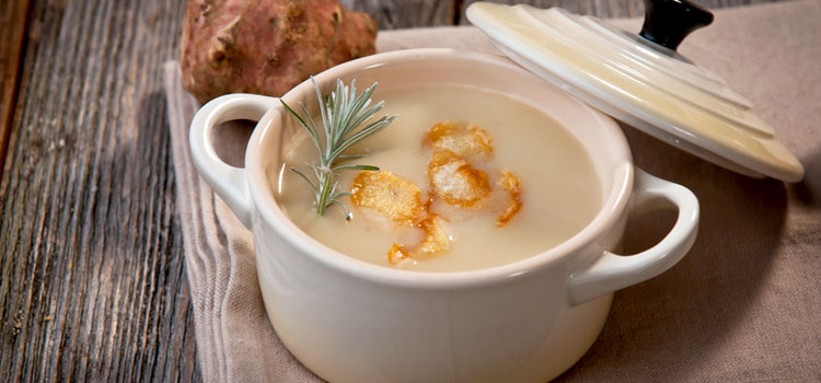 Jerusalem artichoke soup