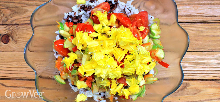 Marigold salad