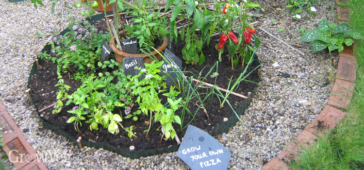 Recycled slate plant labels