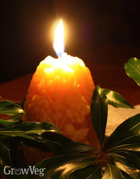 Solstice candle