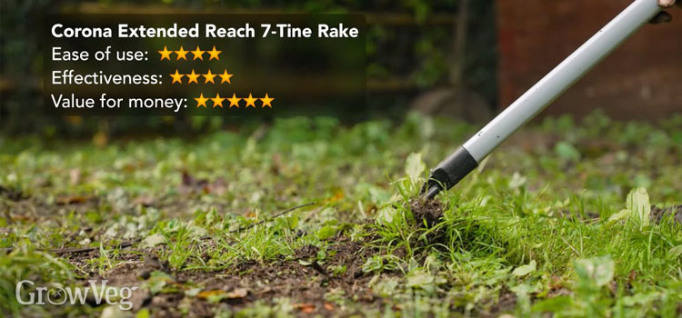 Corona Extended Reach 7-Tine Rake rating