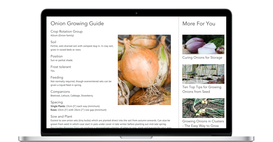 Vegetable Garden Journal Software