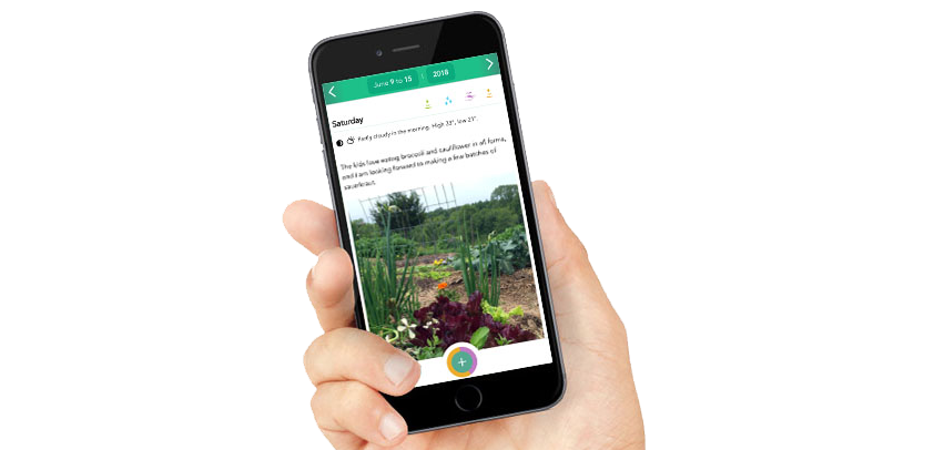 App to record your gardening progress